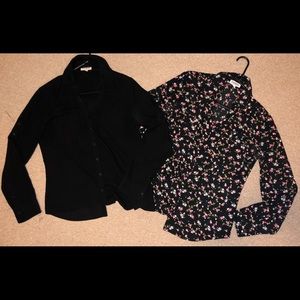 Women’s Express Portofino Shirts x2